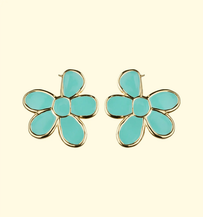 Boucles D'oreilles  Boucles d'oreilles Valentina Turquoise - Baciami Bijoux